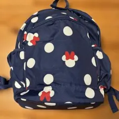 ミニーマウス風ナップザック ネイビー