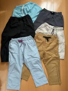 子供用 夏用 キッズハーフパンツ セット まとめて6着 150㎝ 記名あり