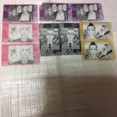 東京リベンジャーズ 東リベ 原画展 クリアカード 灰谷兄弟 龍宮寺 真一郎 稀咲