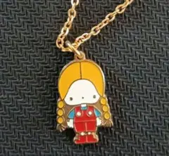 Sanrio サンリオ キャラクター パティ&ジミー 昭和レトロ ネックレス