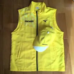 Mizuno TOCHIGI 栃木国体 ベストとキャップセット