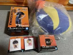 ハイキュー　一番くじ　烏野セット　A.C.D.G賞　月島フィギュア他