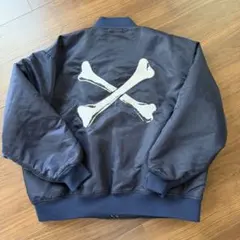 WTAPS TEAM / JACKET / NYLON. TWILL Navy