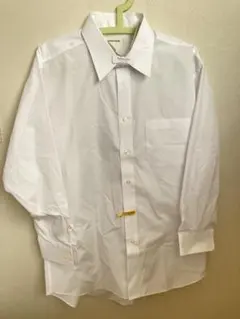 pierre cardin ホワイト長袖シャツ