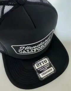 スタンダードカリフォルニア ブラック　黒　メッシュキャップ　帽子
