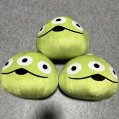 トイストーリー,リトルグリーンメン,クッション,ぬいぐるみ3個セット,1番くじ トイストーリー,リトルグリーンメン,クッション,ぬいぐるみ3個
