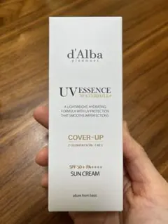 ダルバ　ウォータフル トーンアップサンクリーム　カバーベージュ