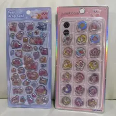 星のカービィ プチドロップシール Kira★Coro 2点セット