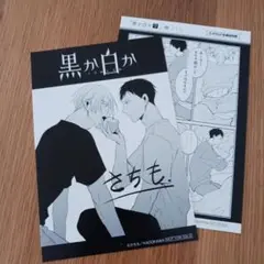 黒か白か KADOKAWA 特典カード２枚