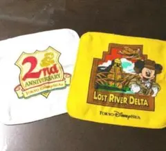 ディズニーシー 2周年 ハンドタオル ミッキー