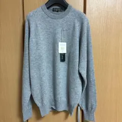 Lincoln Mast カシミヤ100% グレー セーター