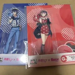 初音ミク　タイトーくじ　G賞　クリアスタンド　MEIKO KAITO