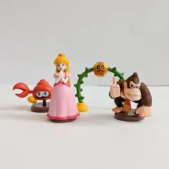 チョコエッグ スーパーマリオ ドンキーコング ピーチ姫 カニボー イバラムシ