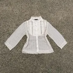 一点物　Y2K 00s vintage lace design shirtのサムネイル