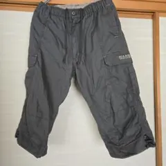 HANES カーゴクロップドパンツ グレー Mサイズのサムネイル