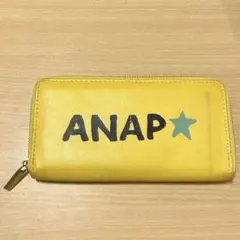 平成レトロ ANAP アナップ 長財布 黄色のサムネイル