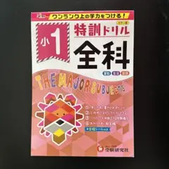 小1/特訓ドリル 全科 ワンランク上の学力をつける!
