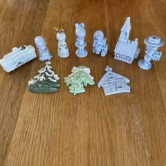 クリスマスオーナメント　置物10点