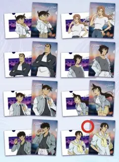 名探偵コナン セガくじ Neo City Pop J賞 クリアファイル セット