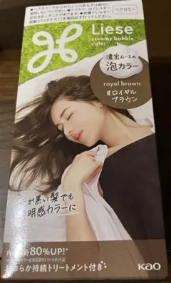 リーゼ 泡カラー ロイヤルブラウンのサムネイル