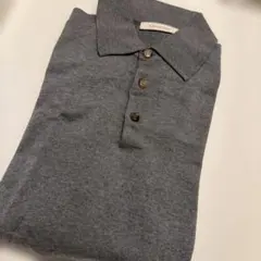 Ermenegildo Zegna ニットポロシャツ グレーのサムネイル