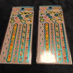 ★平成レトロシール 和紙箔シール