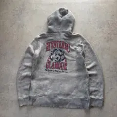 HYSTERIC GLAMOUR グレー ジップアップパーカー - メルカリ