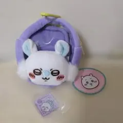 《訳あり》　ちいかわ　窓付きおかおミニポーチ　マグネット　モモンガ