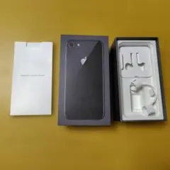 Apple iPhone 8 64GB スペースグレイ 本体(箱・イヤホンあり) - メルカリ
