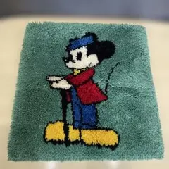 ディズニー ミッキー タペストリー Magic Kingdom 大判 ラグマット