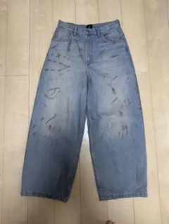 ENYCEインディゴ（濃紺）バキーデニム34 ヒップホップB系90s00s - メルカリ
