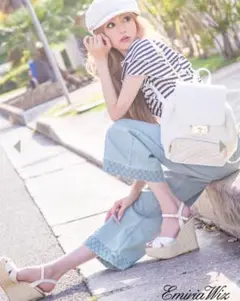 エミリアウィズ ワイドパンツ