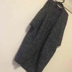 ロングニットカーディガン