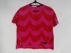 美品！adidasアディダス×marimekkoマリメッコ ドライTシャツS