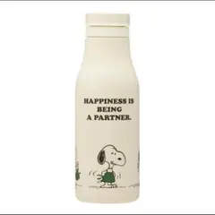 ステンレスロゴボトルPEANUTS オフホワイト473ml スタバ