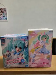 初音ミク シナモロール フィギュア 2体セット