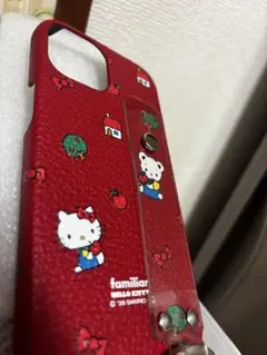 レア！ファミリア キティ コラボスマホケース週末限定値下げのサムネイル