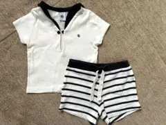 Petit Bateau 12m/74cm セットアップ