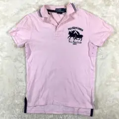 k*t様 Polo Ralph Lauren ピンク ポロシャツ Mサイズ - メルカリ