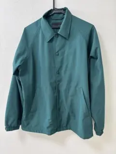 【未使用に近い】ダークグリーン ボタン式ジャケット