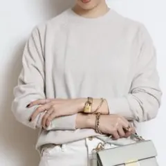 商品タグ付 Deuxième Classe MUSE サーマルニット カシミヤ混