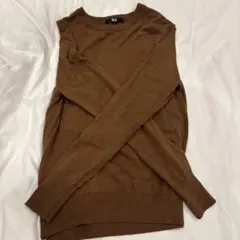 UNIQLO ブラウン ニットセーター S