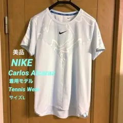 美品　アルカラス着用モデルNIKE COURT TENNIS wear L 美品 アルカラス着用モデルNIKE COURT TENNIS wear L - メルカリ