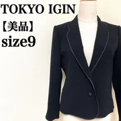 TOKYO IGIN テーラードジャケット日本製 17AR ブラック 冠婚葬祭 