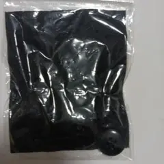 未使用　制服ボタンと補修布　黒