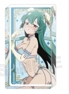 くじコレ 魔法少女にあこがれて チャイナ水着 アクリルブロックマジアアズール