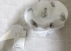 ジェラートピケ 猫 ポーチ 新品 パープル