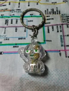リトルミイクリアキーホルダー　昭和レトロ　楽しいムーミン一家　希少品