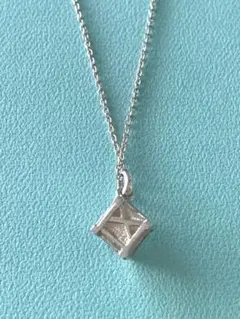 6543.Tiffany & Co. アトラスキューブ ネックレス シルバー - メルカリ