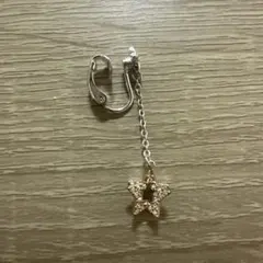 SWAROVSKI 星モチーフドロップイヤリング